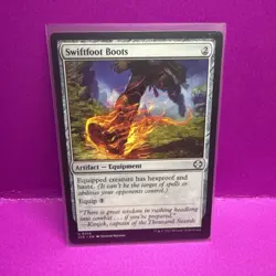 Swiftfoot Boots - N/M - The Lost Caverns of Ixalan Magic The Gathering MTG - Image 1
