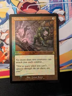 FOIL Crawlspace (Retro Frame) • NM • Dominaria Remastered • MTG - Image 1