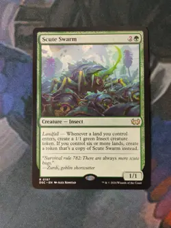 Scute Swarm | 7% Off 2+ | Duskmourn | NM | MTG - Image 1