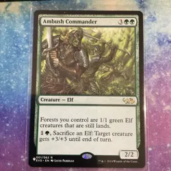 Ambush Commander (REGULAR) x1 - MTG The List PLST #EVG-1 - Image 1