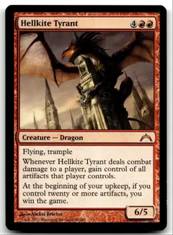 Gatecrash Hellkite Tyrant NM M 2013 #94 LOT#1 - Image 1