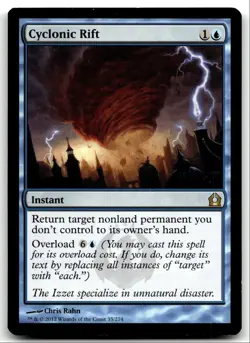 Return to Ravnica Cyclonic Rift NM R 2012 #35 LOT#2 - Image 1