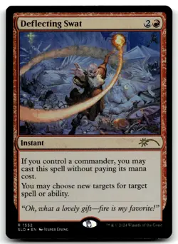 Deflecting Swat NM Foil R Secret Lair Drop Series 1552 - Image 1