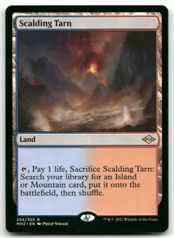Scalding Tarn NM Normal R Modern Horizons 2 254 - Image 1