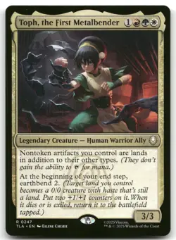 Toph, the First Metalbender NM Normal R Avatar: The Last Airbender 247 - Image 1