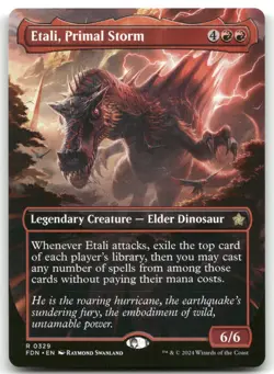 Etali, Primal Storm (Borderless) NM Normal R Foundations 329 - Image 1