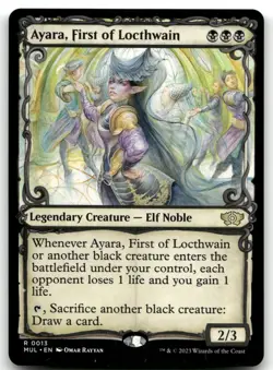 Ayara, First of Locthwain NM Normal R March of the Machine: Multiverse Legends 1 - Image 1