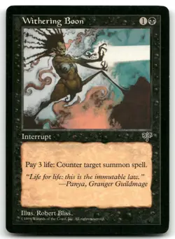 Withering Boon NM Normal U Mirage - Image 1