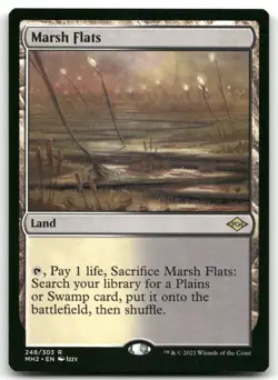 Marsh Flats NM Normal R Modern Horizons 2 248 - Image 1