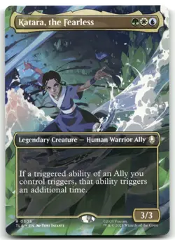 Katara, the Fearless (Borderless) NM R Avatar: The Last Airbender 305 - Image 1