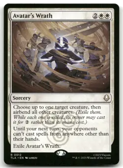 Avatar's Wrath NM Normal R Avatar: The Last Airbender 12 - Image 1