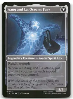 Aang, Swift Savior NM Normal R Avatar: The Last Airbender 204 - Image 2
