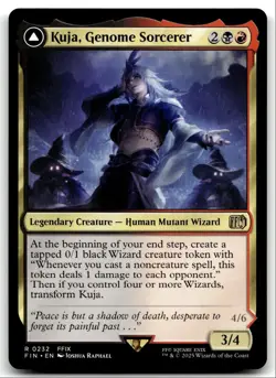 #232 Kuja, Genome Sorcerer // Trance Kuja, Fate Defied NM 2025 MTG Final Fantasy - Image 1