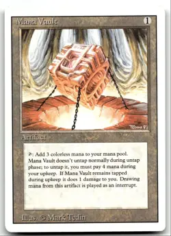 Revised Edition Mana Vault NM R 1994 #263 LOT#2 - Image 1