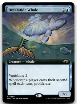 Dreamtide Whale (Extended Art) NM Normal R Modern Horizons 3 450 - Image 1