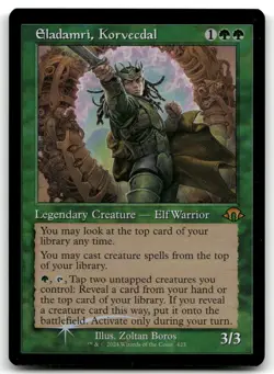 Eladamri, Korvecdal (Retro Frame) NM Foil M Modern Horizons 3 423 - Image 1