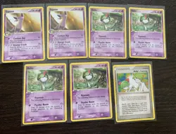 Ex Sandstorm Pokemon Card Bundle Espeon Rare Ralts 16/100 74/100 - Image 1