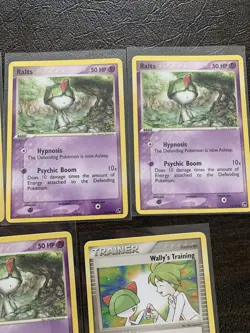 Ex Sandstorm Pokemon Card Bundle Espeon Rare Ralts 16/100 74/100 - Image 3