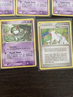 Ex Sandstorm Pokemon Card Bundle Espeon Rare Ralts 16/100 74/100 - Image 5