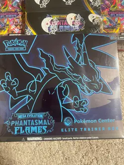 Phantasmal Flames Pokemon Center ETB, Booster Box & 2x Booster Bundles - Image 2