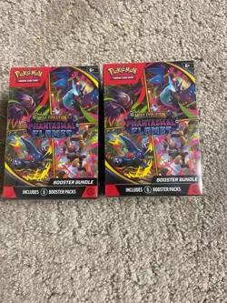 Phantasmal Flames Pokemon Center ETB, Booster Box & 2x Booster Bundles - Image 5