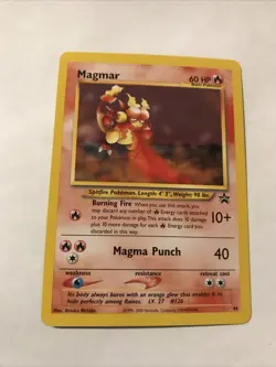 Magmar #44 - Black Star Promo - WoTC Pokemon Card - Image 1