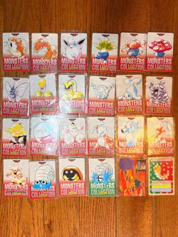 Pokemon Monster Collection Carddass Red Japanese Vintage cards Lot Charizard psa - Image 1