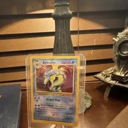 Pokemon Gyarados Base Set Holo Rare 100 HP English Card 6/102 1999 - Image 1