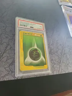 Pokemon: Grass Energy Holo e-Reader McDonald's Collection 2002 - PSA 9 - E102 - Image 5