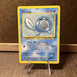 Poliwag 59/102 Base Set Unlimited Common Pokemon - Image 3