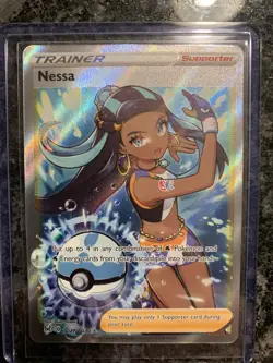Pokemon TCG Nessa Lost Origin Trainer Gallery TG27/TG30 Holo Ultra Rare - Image 1