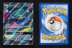 Full Art - Alolan Muk GX Pokemon Sun & Moon Burning Shadows #138 - Image 3