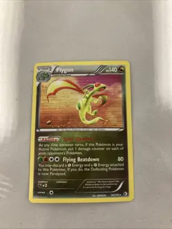 Pokemon Flygon 99/149 Holo Rare Boundaries Crossed -Near Mint NM - Image 1
