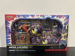 Pokemon TCG Mega Lucario ex Premium Figure Collection Box 🔥 (Factory Sealed) - Image 1