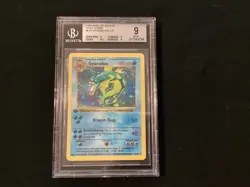Pokemon Base Set 1st Edition 1999 Pokemon Base Set Gyarados Holo 1st Ed BGS 9 (4 - Image 1