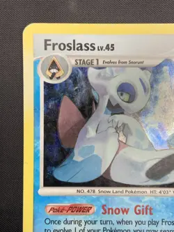 Pokemon TCG 2009 Froslass LV.45 2/99 Holo Rare Platinum Arceus - Image 2