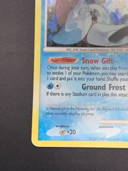 Pokemon TCG 2009 Froslass LV.45 2/99 Holo Rare Platinum Arceus - Image 4