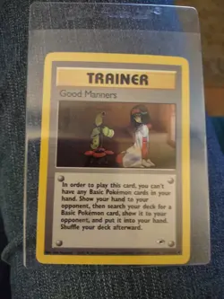 1x Good Manners 111/132 Gym Heroes Regular NM Pokemon TCG - Image 3