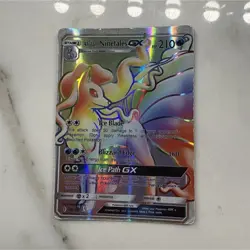 Pokemon Alolan Ninetales GX 150/145 SM Guardians Rising Holo Secret Rare - Image 1
