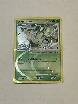 Pokemon TCG Arceus AR2 Platinum Arceus Holo Rare 2009 NM - Image 3