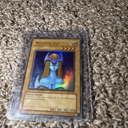 Mystical Elf LOB-062 The Legend of Blue Eyes White Dragon Unlimited Never Played - Image 1