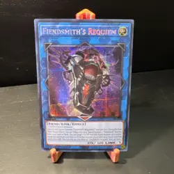 Fiendsmith's Requiem MP25-EN089 Prismatic Secret Rare 1st Edition Yu-Gi-Oh - Image 1