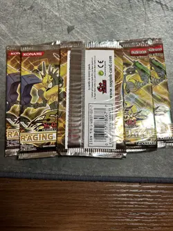Raging Battle 1st Edition Booster Pack! Rare! Yugioh 5Ds - Image 2