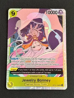 Jewelry Bonney OP13-108 SR Carrying on His Will - ONE PIECE ENGLISH - Image 1