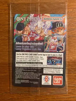 One Piece College Basketball US Voyage Monkey D. Luffy Card SEALED Holographic - Image 2