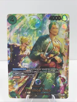 One Piece Roronoa Zoro PRB02-006 (SP) - The Azure Sea’s Seven OP-14 - Image 1