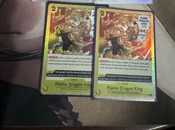 Flame Dragon King ST13-017 Ultra Deck: The Three Brothers X2 - Image 1