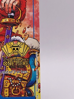 Monkey.D.Luffy (2nd Anniversary Stamped Promo) P-043 - One Piece TCG - English - Image 4