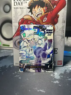 One Piece TCG Boeuf Burst (Alternate Art) OP12-060 Alt Legacy of the Master Foil - Image 1