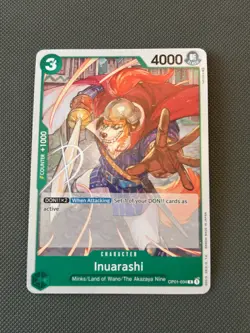 Inuarashi OP01-034 PRE ERRATA ROMANCE DAWN One Piece TCG English - Image 1